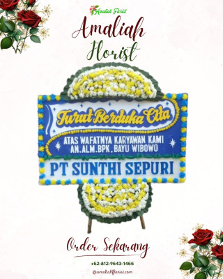 Papan Bunga Duka di Belantikan Raya